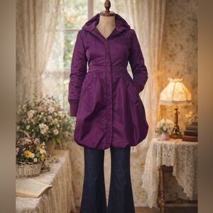 2000s Peppe Peluso Magenta Bubble Jacket